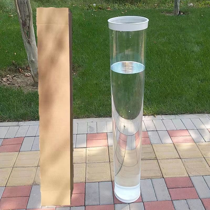 试漂桶加厚无缝调漂桶透明调调漂器大号调漂筒高清浮漂筒渔具防漏|undefined