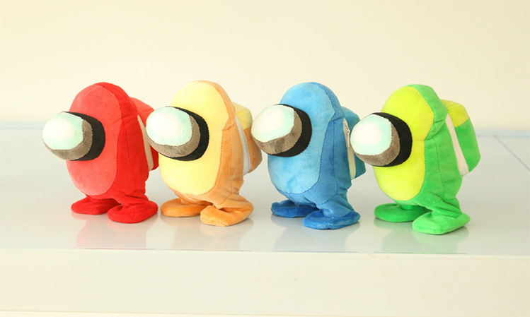 among us狼人杀公仔杀破狼毛绒玩具会走路学说话详情5.