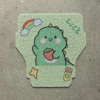 Electric vehicle foot mat: Electric Vehicle Mmax110 Accessories Battery - green-dinosaur-mechanic-second-generation-mmax2-short-style