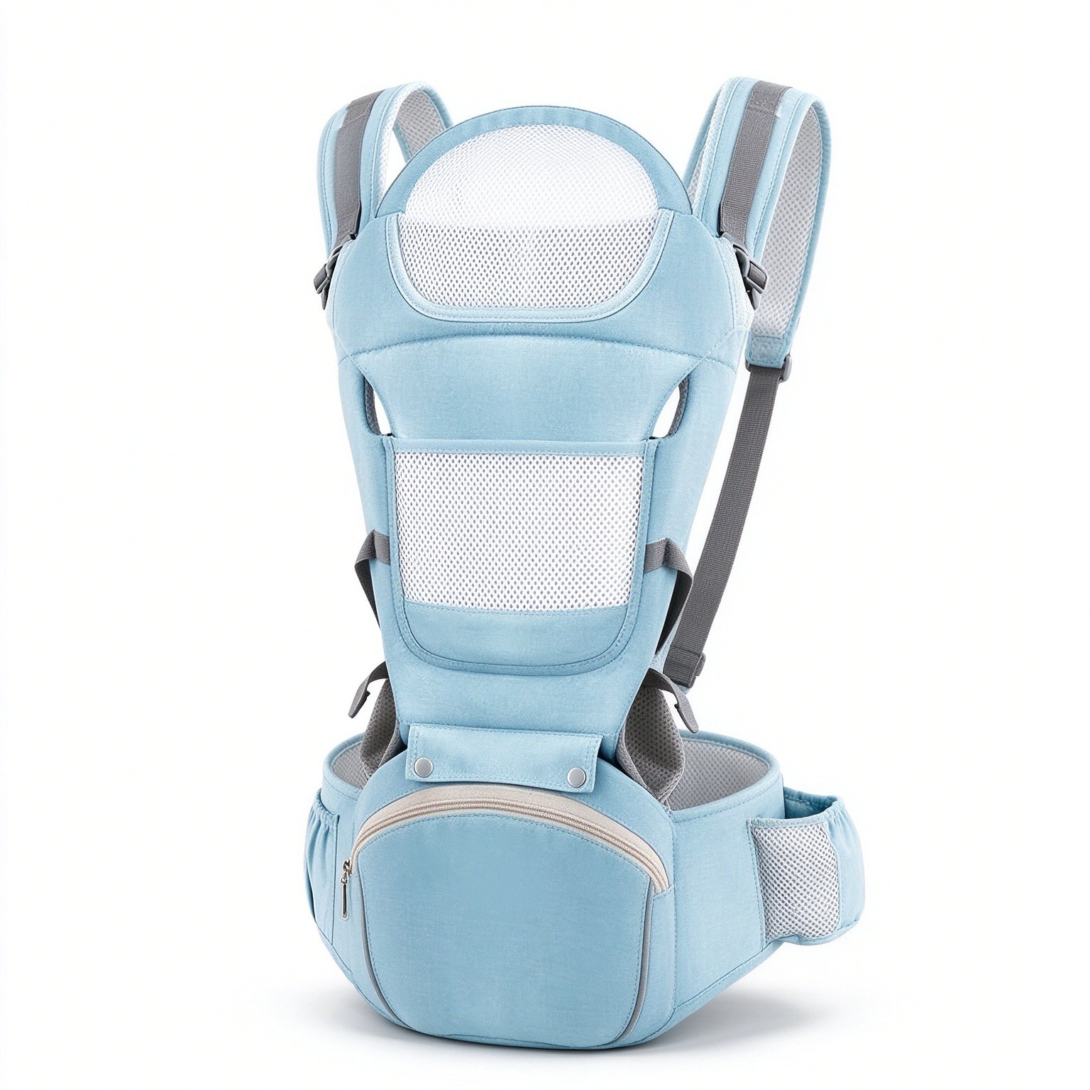 Asiento de Cadera Multiposición para Bebé Ligero y Resistente a la Suciedad para Paseos image 9