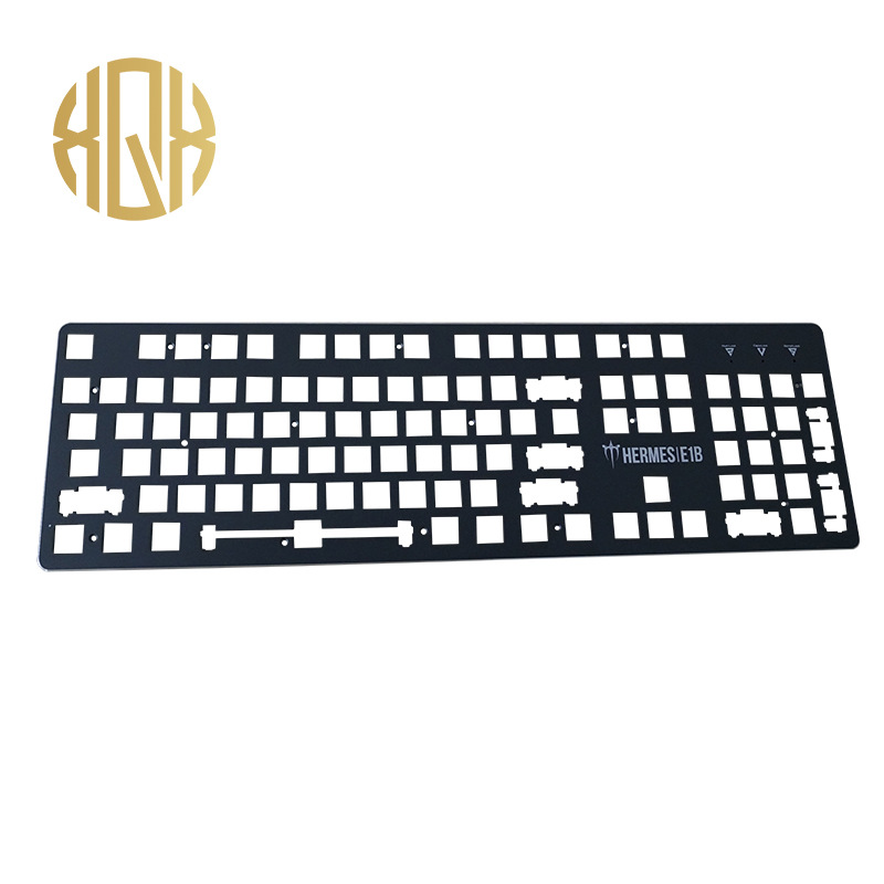 电脑键盘面板加工生产 五金金属冲压铝合金蓝牙键盘面板上盖