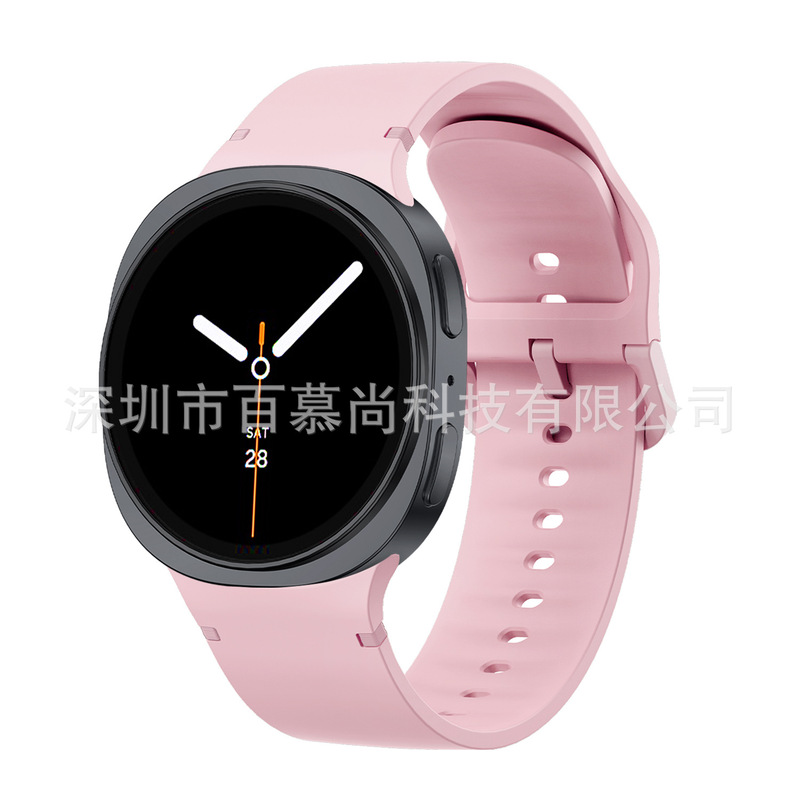 Samsung Galaxy Watch8 公式同色シリコンストラップ Samsung 8 クラシックウォッチストラップに適しています。|undefined