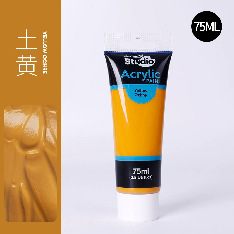 Краска для колонковых акриловых пигментов MONTAMRTE ACRYLIC 24 цветов - набор акриловых пигментов в коробке