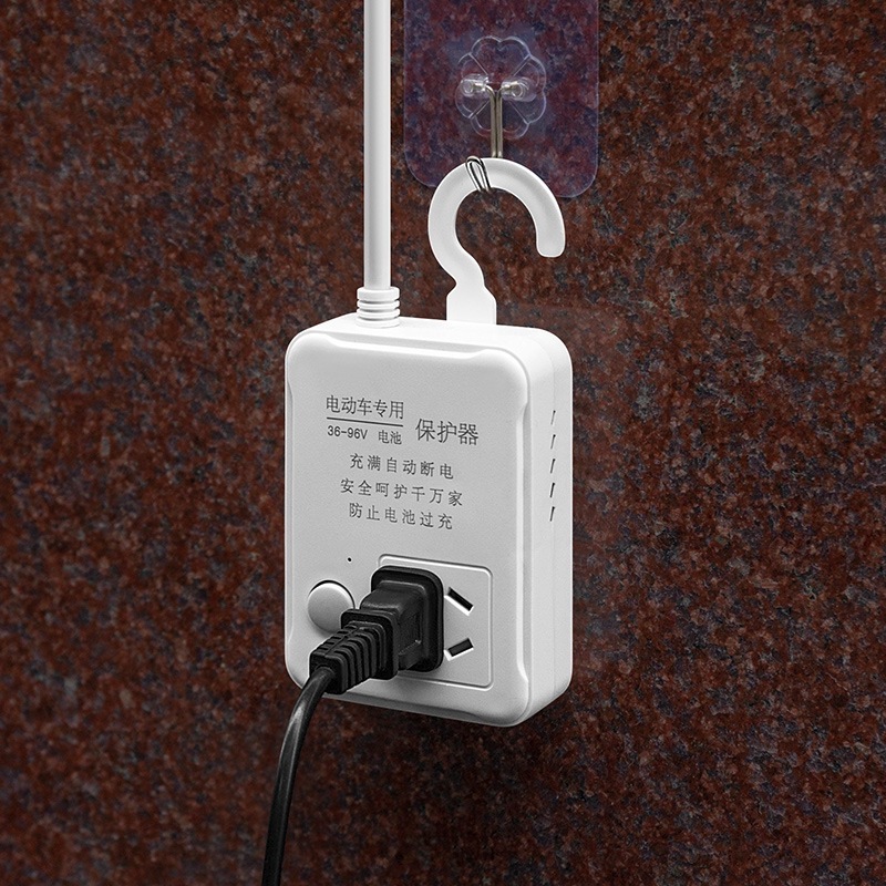 电动车充电保护器自动断电防过充定时器电瓶车过载保护插座批发|undefined