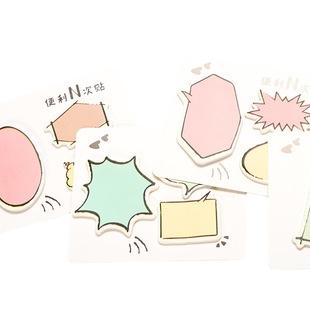 Creative Sticky Notes, Cute Adhesive Backing, Sticky Label Stickers, Note Instructions, Fluorescent Markers, Sticky Notes