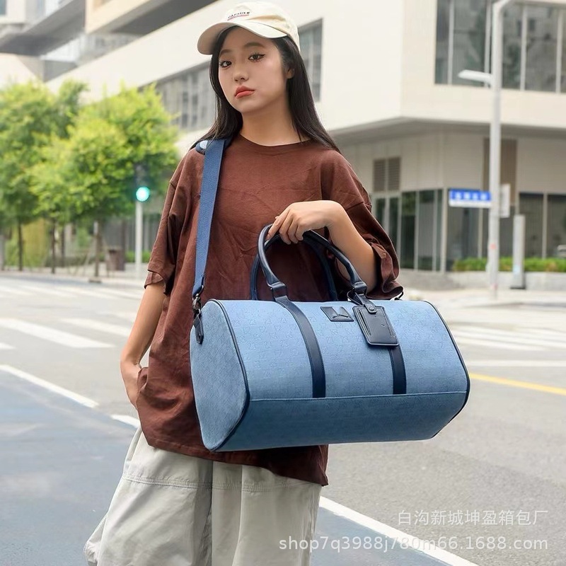 新しい aj 老眼 9 色市松模様生地大容量フライングマンショルダー斜めハンドヘルドフィットネスバッグトラベルバッグ|undefined