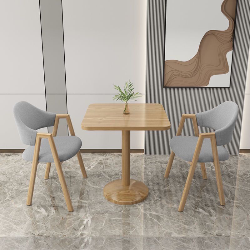 Nordic Negotiation Table and Chair Combination Set Reception Modern Balcony Leisure Table and Chairs Small Round Table Coffee Milk Tea Shop Dining Table