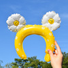 Handheld balloon solar-powered, layout suitable for photo sessions, flowered, sunflower, wholesale