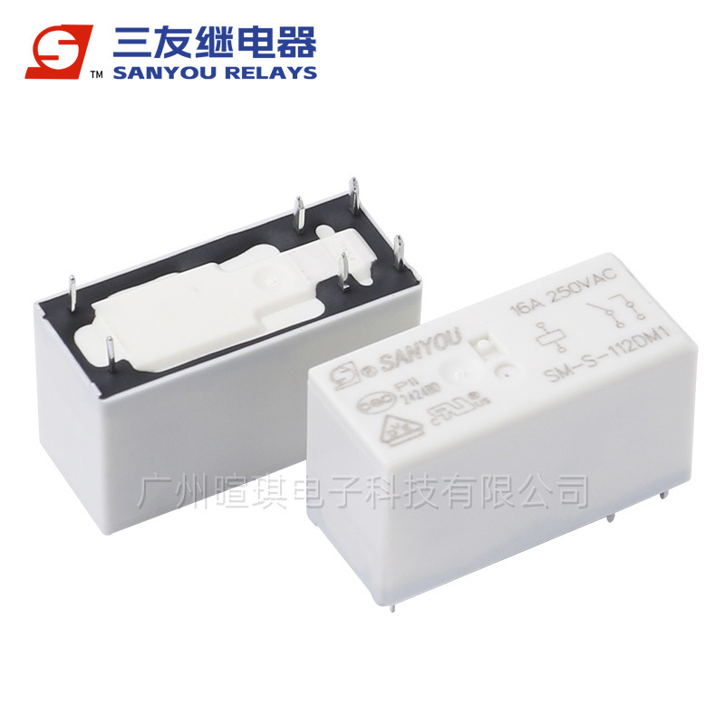 Sanyou リレー SM-S-105DM エアコン DC 16a リレー 12v24v 電源小型リレー|undefined