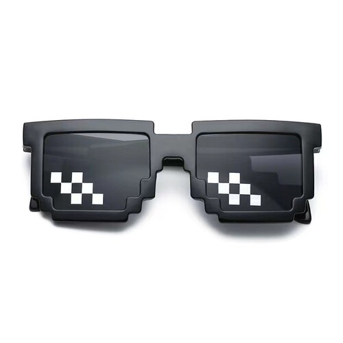 Mosaic glasses colorful sunglasses dance party funny glasses party party performance bar birthday spoof props