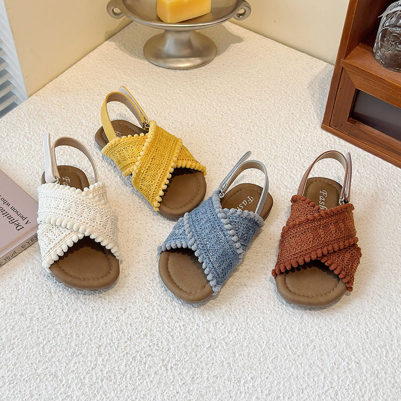 Ethnic retro summer sandals