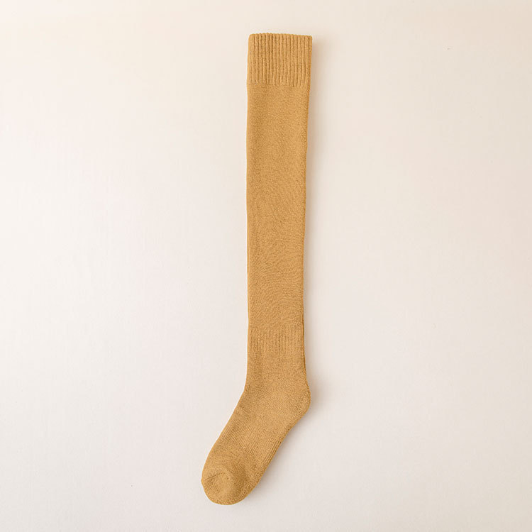 무릎위양말-진저옐로우