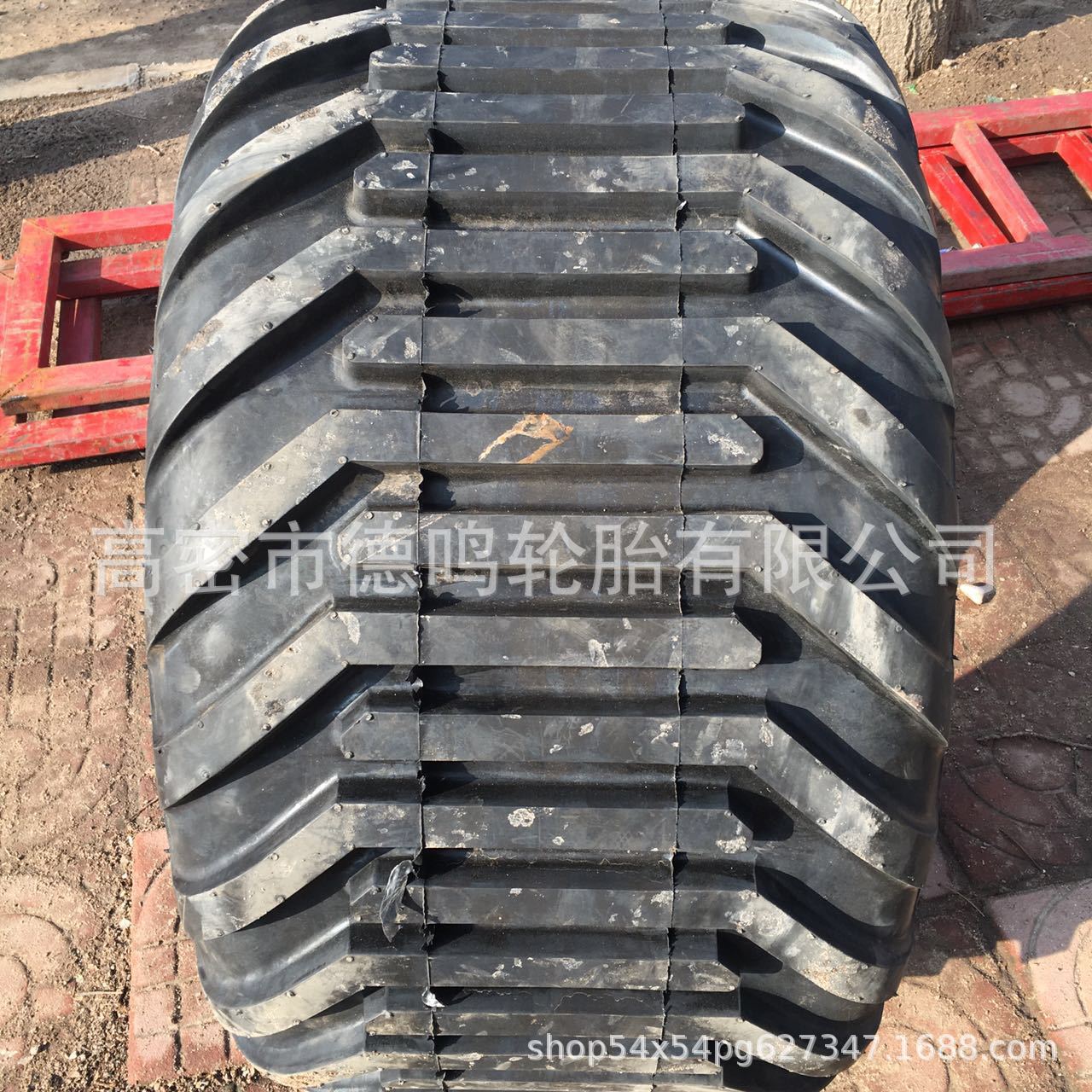 500/45-22.5 Rancho forestal base ancha Suspensión de neumáticos remolque neumático de vacío