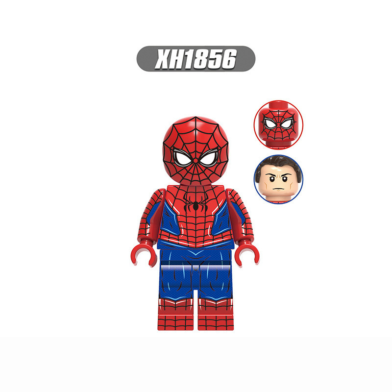国境を越えた卸売ホットセール互換性のあるレゴスパイダーマンミニフィギュアシリーズ子供の教育用組み立て式小さな粒子ビルディングブロックおもちゃ|undefined