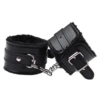 Black handcuffs