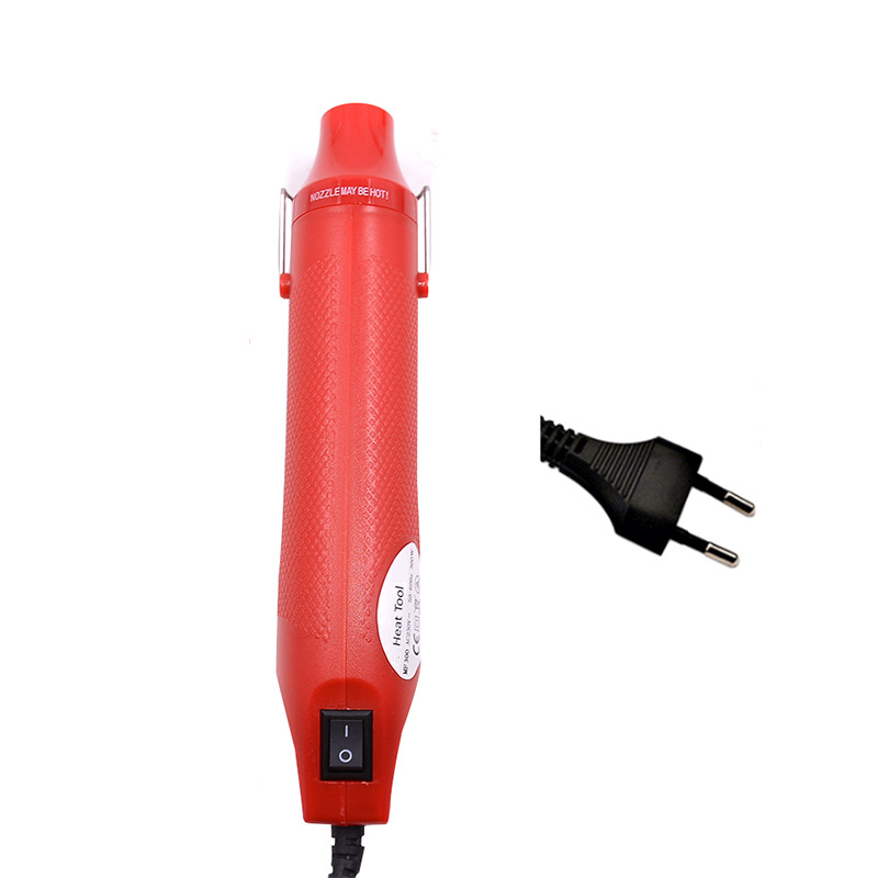 Pistola de aire caliente 220V estándar nacional 110V estándar americano 300W cerámica suave Tubo termorretráctil película calor encogible herramienta de calefacción pistola caliente