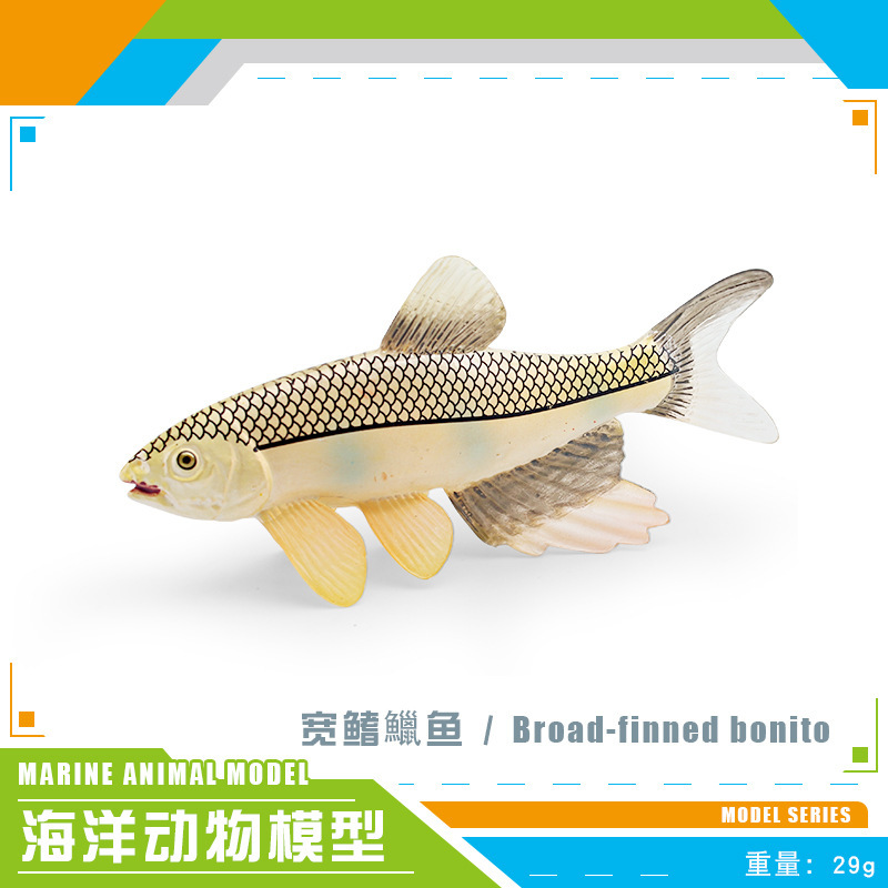 Exportación transfronteriza simulación de animales marinos conchas de cañón de peces, caparazones, atún, espada, peces voladores, adornos de modelo estático