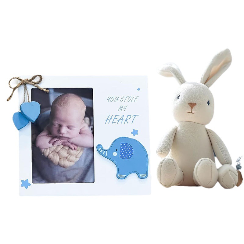 Recién nacido nacimiento hito foto conmemorativa de madera marco de fotos dormitorio sala de estar decoración marco de fotos bebé crecimiento disciplina