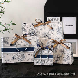 生日礼品袋伴手礼袋子糖果包装袋子礼物袋加厚纸袋现货服装手提袋