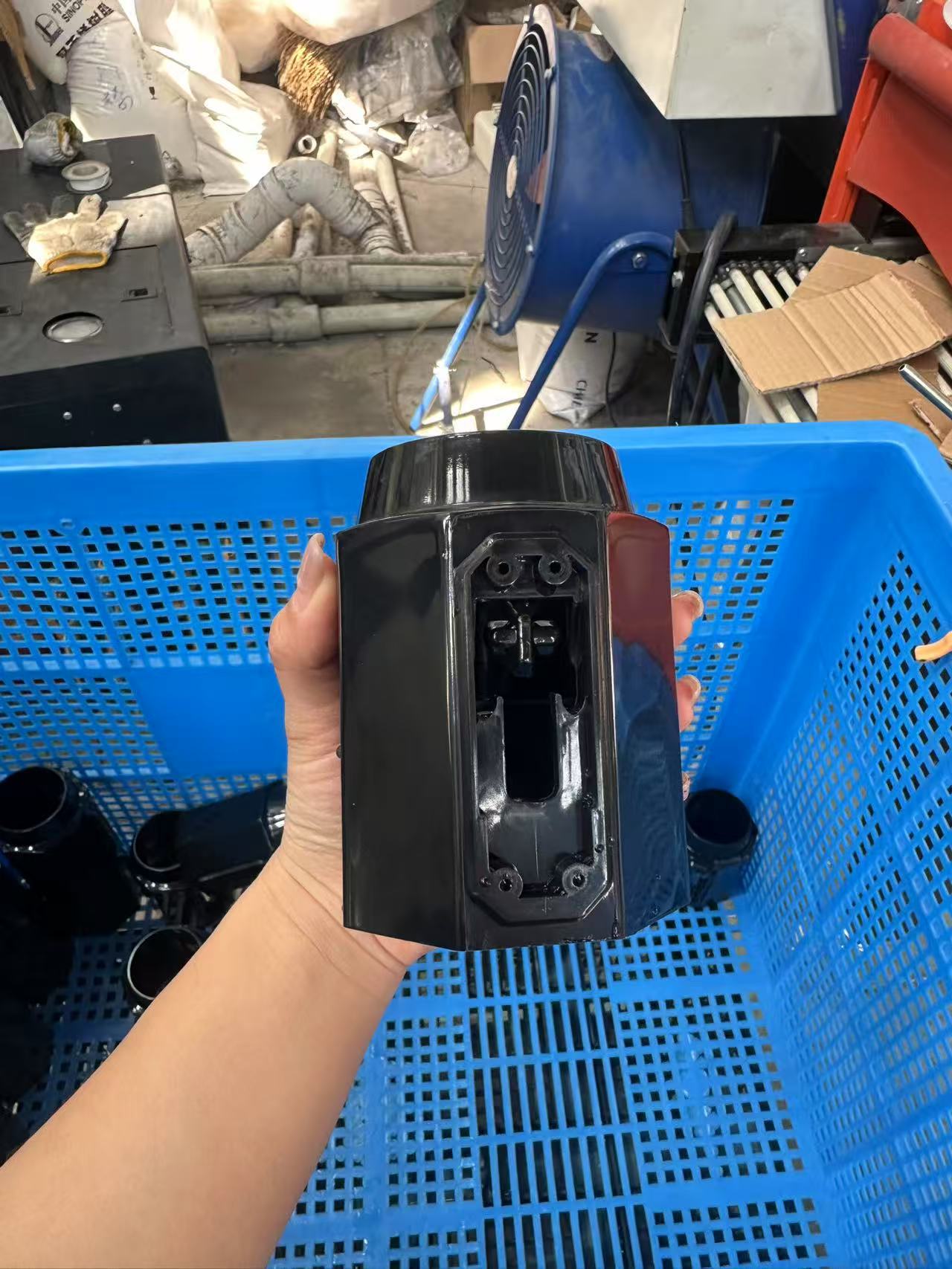 Auto Parts Central Control Door Armrest Injection Mold Black Electroplating Parts Injection Mold Car Abs Injection Mold
