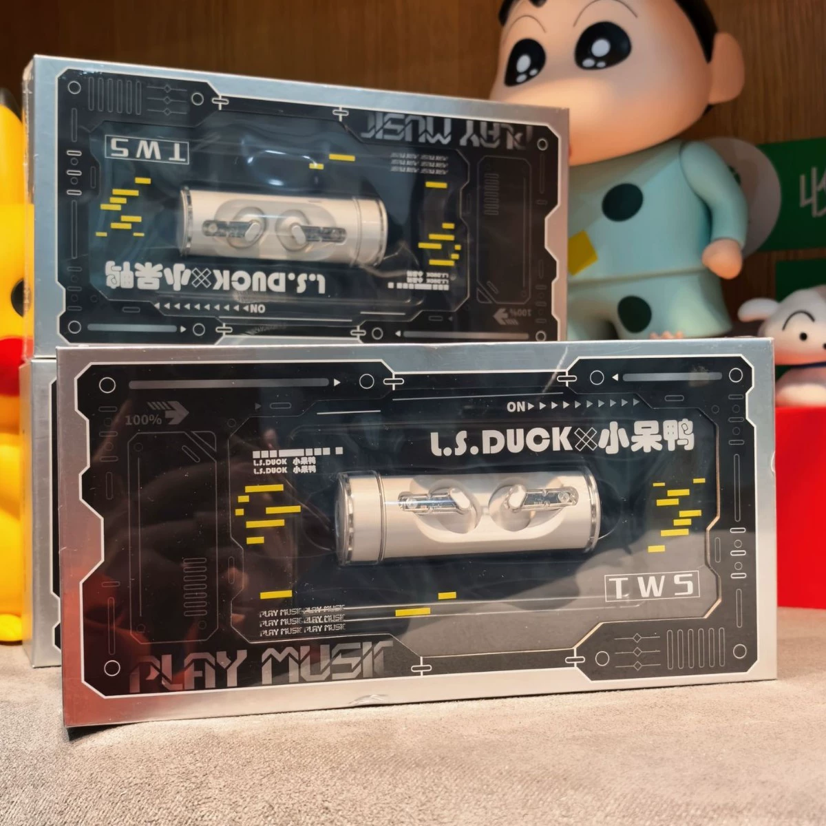 Small Duck Suitable for Subwoofer TWS Bluetooth J20 Headset Wired Suitable for Apple/Android Headset