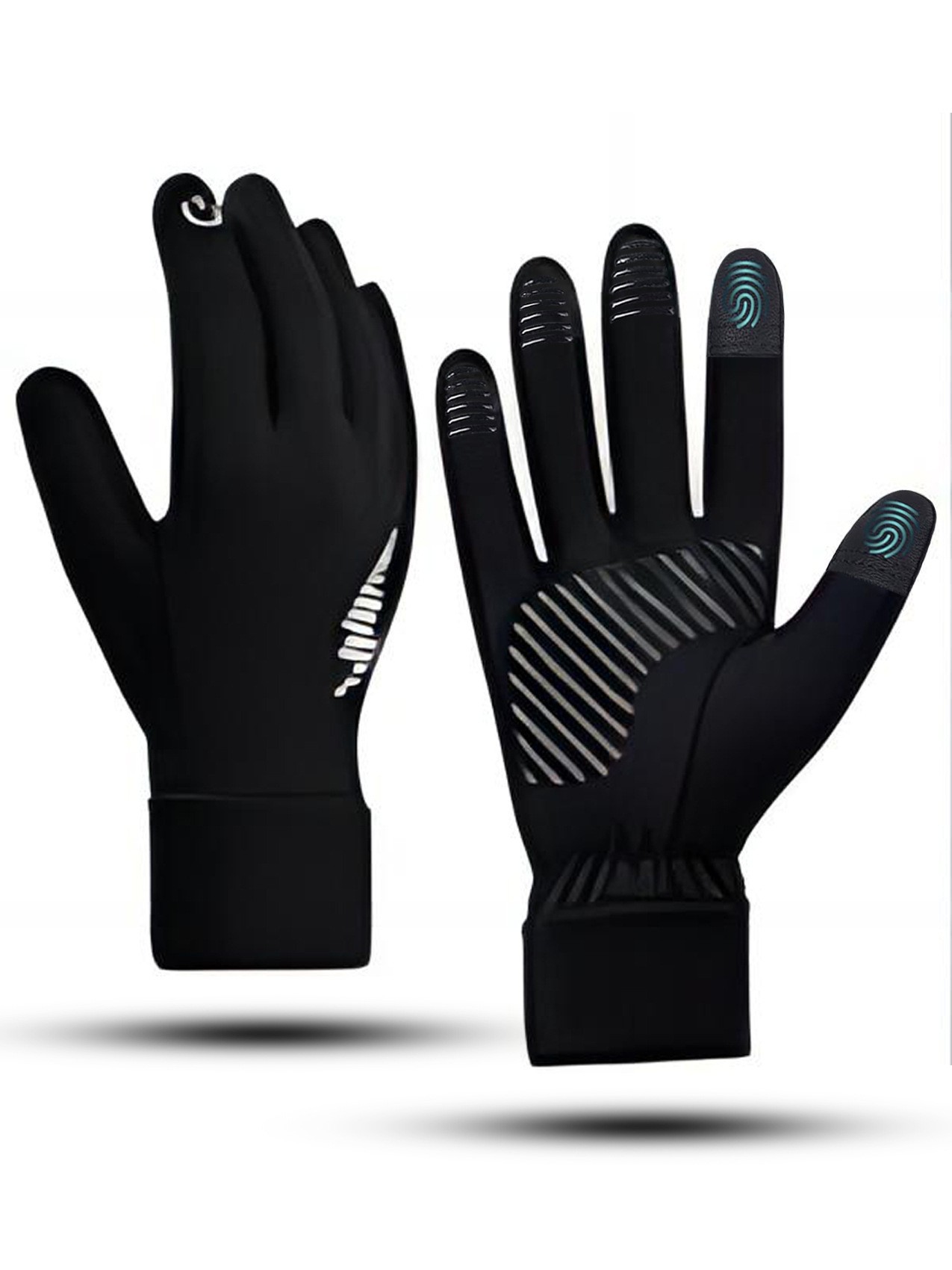 Fabricante guantes de bicicleta delgados personalizados al aire libre de pesca alpinista corriendo a prueba de viento y caliente para hombres y mujeres