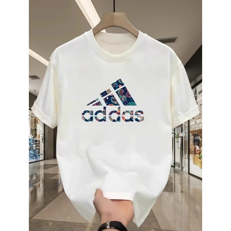 Tamisas de manga corta de hombre tendencia de verano de moda de hombre Tamisas de ropa de chicos 2025 nueva camiseta de manga media camiseta
