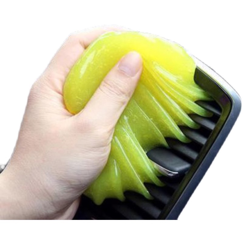 Multifunctional Cleaning Gel for Car Interior Dust Removal, Car Interior Crevice Cleaning, Keyboard Cleaning, Sticky Dirt Removal, Black Technology