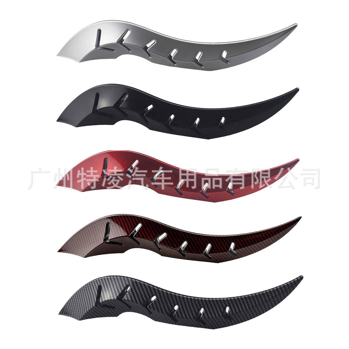 2 pieces of car roof dragon horn decorations for Halloween, suitable for modification on sedans and SUVs