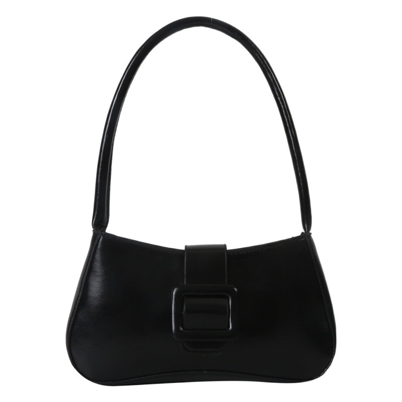 Elegante simple moda color sólido bolsa casual 2023 verano nuevo hombro de las mujeres bolsa de viaje estilo coreano bolso de las mujeres