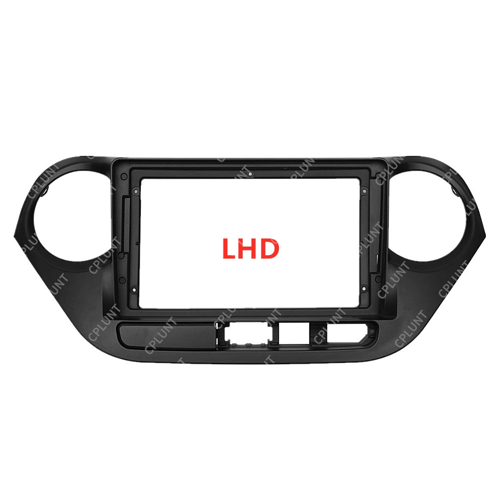 Подходит для 13-16 HYUNDAI современный i10 центральный блок навигации DVD лицевой рамы изменяемая панель набор рамка