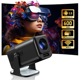Projector Home Ultra-High Definition 4K Export Projector 1080 Source Factory Cross-Border Popular Independent Private Model V1