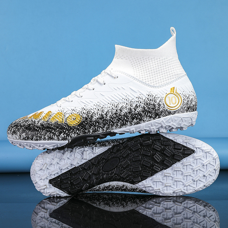 Nouveaux crampons de football pour enfants (garçons et filles), crampons TF, pointes longues AG, résistants à l'usure, pour l'entraînement et la compétition_voghion.com