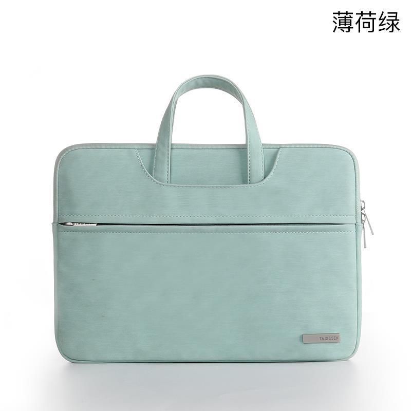 파인 마이크로 벨벳(심플 스타일) - 민트 그린 [트롤리 스트랩 + 히든 핸들 포함]