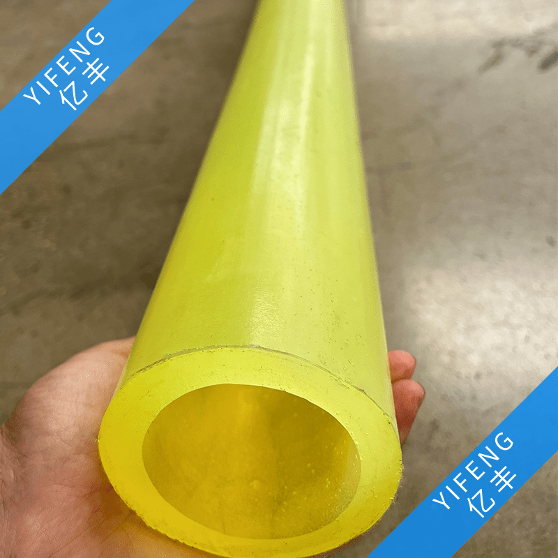 供应聚氨酯优力胶耐磨管 抗压耐油PU空心管 牛筋胶管 聚氨酯套管