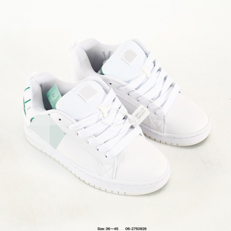 Putian Shoes Dc Cowhide Sneakers Men's Casual Sports Shoes European Station Wide Version Trendy Women's Large Size Work Shoes