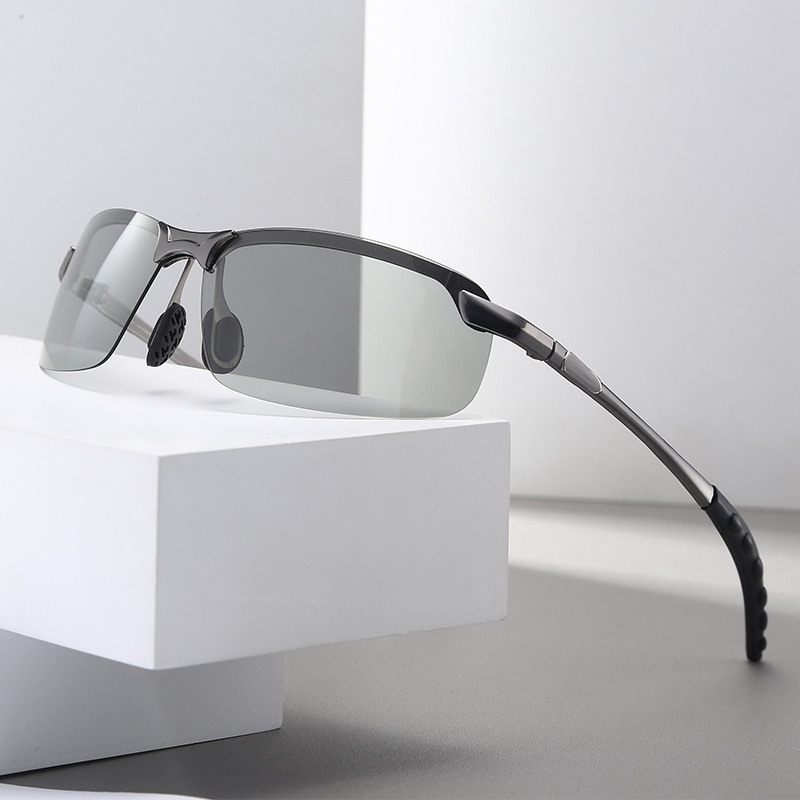 3043 Men's new polarized sunglasses Men's fishing color change…