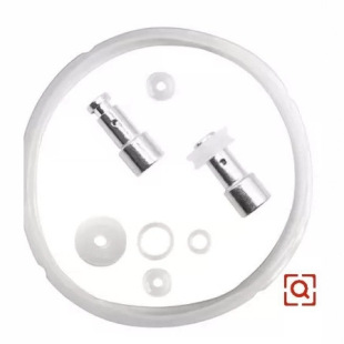 ✅ Electric Pressure Cooker Sealing Ring, Electric Pressure Cooker Accessories Gasket 5L6L with Four Small Accessories and Two Sets of Floats