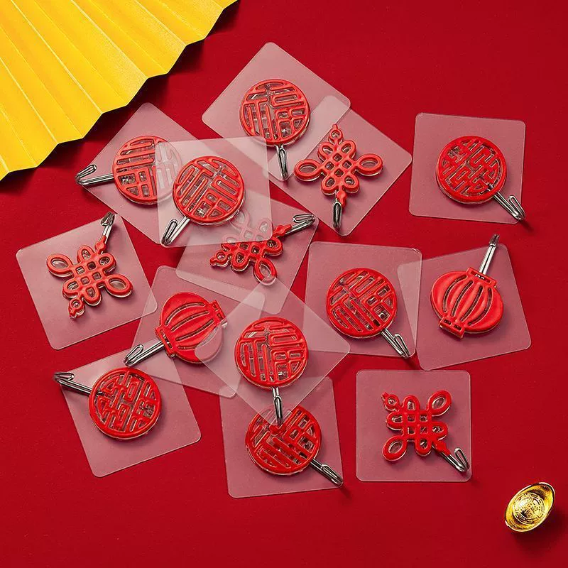 Фу Цзы красный крючок сильный вискоза без перфорации