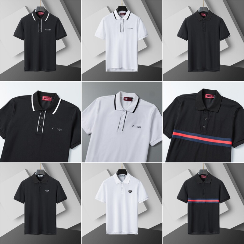High-Quality Version, Authentic Cross-Border Polo Shirt, Short-Sleeve, Turn-Down Collar, Summer Classic, Men's Embroidered Casual European and American Hot Item High-Quality Version, Authentic Cross-Border Polo Shirt, Short-Sleeve, Turn-Down Collar, Summer Classic, Men's Embroidered Casual European and American Hot Item