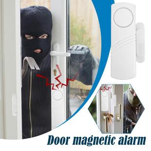 Door Magnetic Alarm Wireless Door and Window Alarm Home Anti-Theft Door Opening Sensor High Decibel Anti-Theft Device