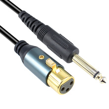 XLR�����^6.5�D���zĸ���l��6.35��оXLRƽ�������LԒͲ1.5m