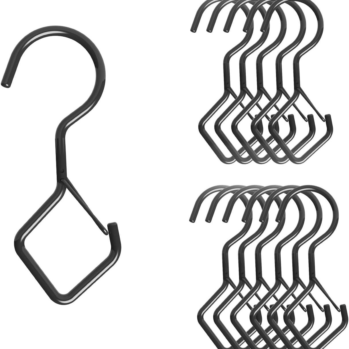 새로운 S 후크 (블랙)