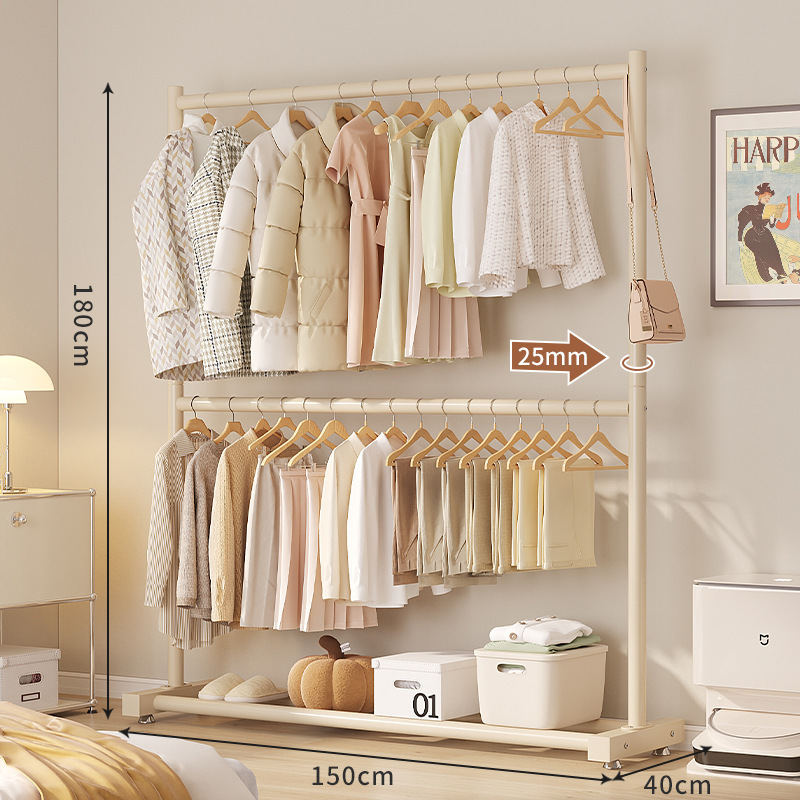 더블 레이어 크림 화이트 150*180