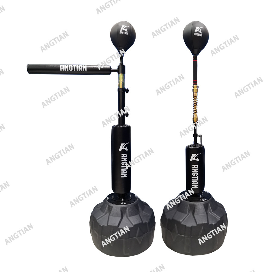 Fábrica Angtian personalizada boxeo bola de velocidad vertical familia Sanda lucha equipo de entrenamiento de reacción adulto