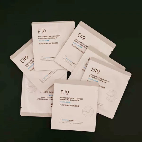 Eiio Yiwo Cleansing Mud Mask Sample Deep Facial Moisturizing and Purifying Multi-Effect Cleansing Mask 5g Pack
