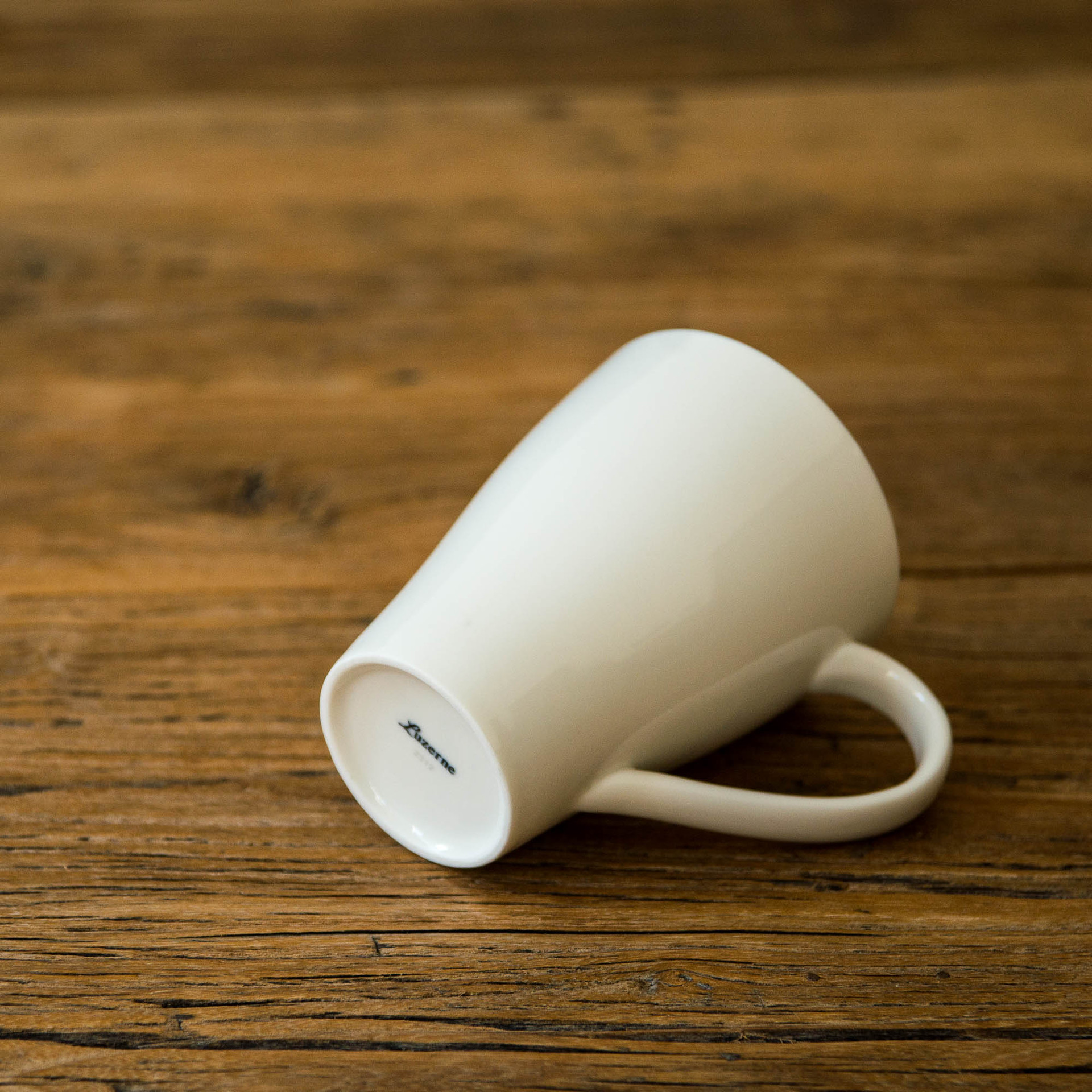 Lucang Luzerne horno esmalte Taza de cerámica del desayuno gradiente café Bangkok marrón vajilla 285ml