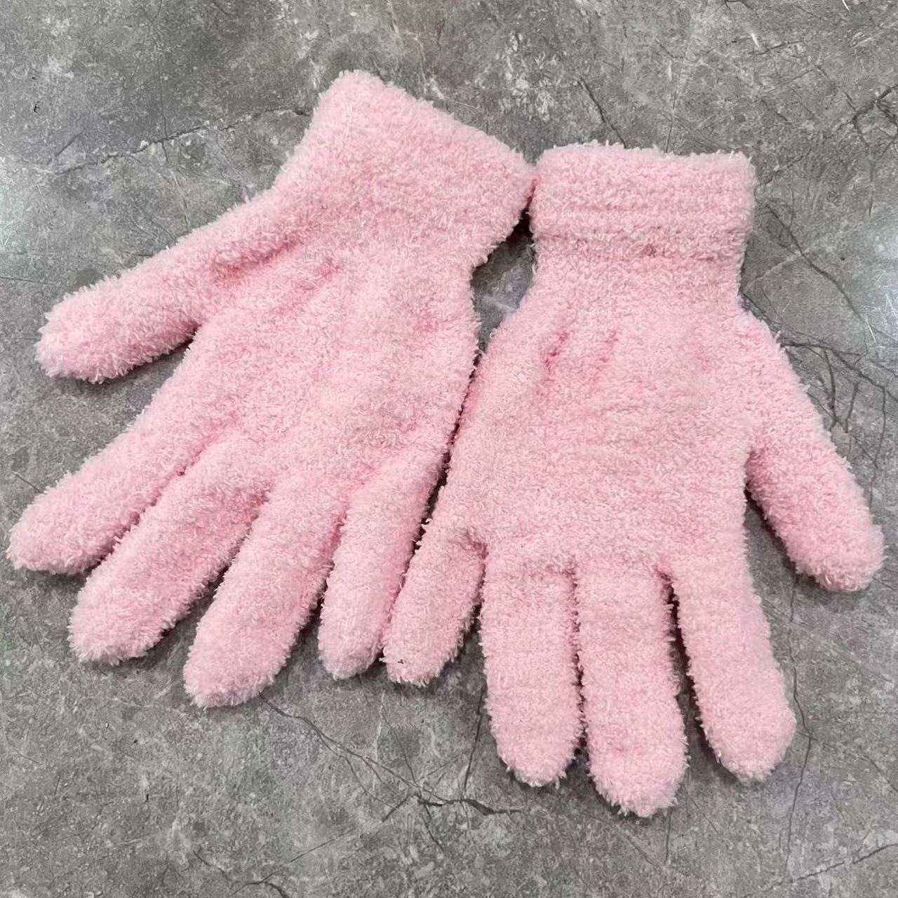 산호벨벳장갑 [라이트핑크]