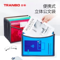 Ручной трехмерный вместительный органайзер для папок Tranbo/