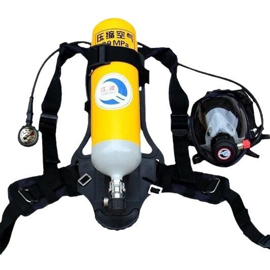 安航G-F-16型自给开路式空气呼吸器  6L钢瓶消防空气呼吸器